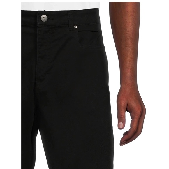 George Men’s and Big Men’s Premium 5 Pocket Garment Washed Pants, Size 30x32 - Picture 4 of 5